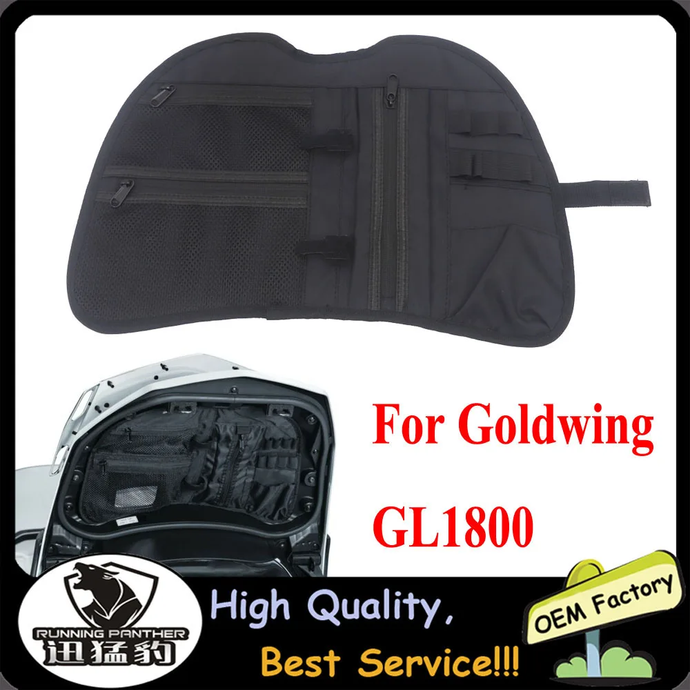 

For HONDA GOLD WING GL 1800 Goldwing GL1800 2018 2019 2020 Motorcycle Trunk Lid Organizer Bag Tool Bags Rear tail bag case