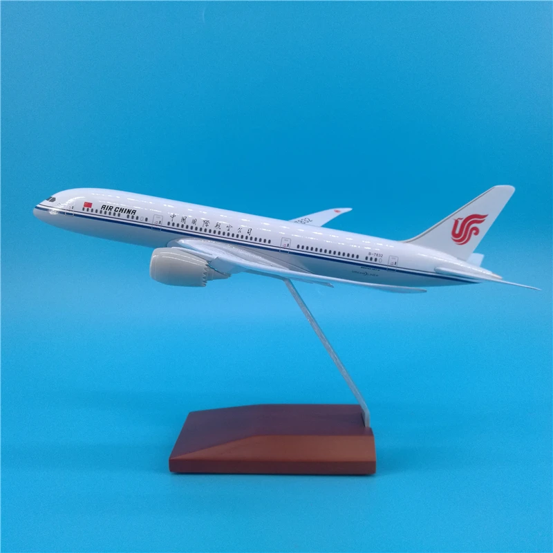 

28cm B787 Air China Alloy Material Simulation Static Aircraft Model Decoration Collection Souvenir Ornaments Display Gift