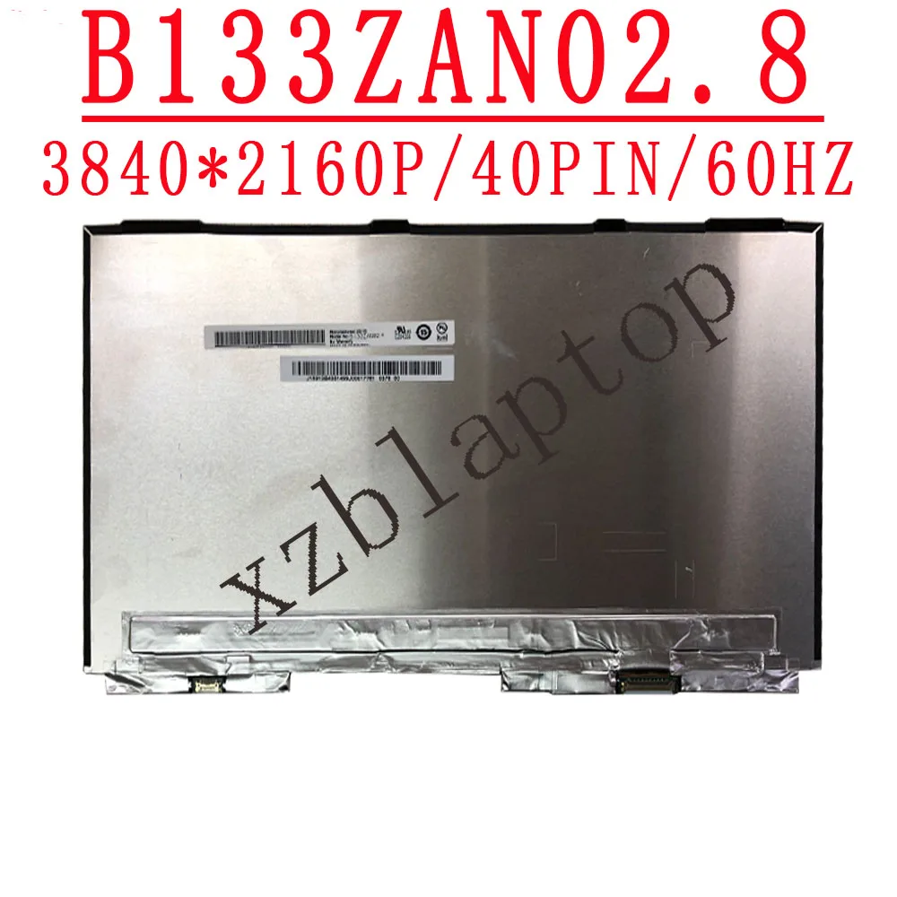 

B133ZAN02.8 Fit B133ZAN02 8 13.3 inch Screen 4K LCD Screen 13.3'' 3840x2160 IPS 40pin EDP Display Non-Touch LCD DP/N 090NTH