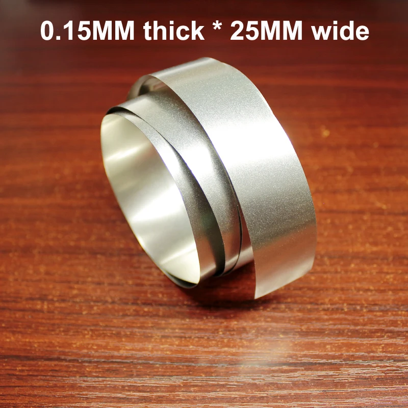 10 м/лот набор аккумуляторов Diy Никелированная Стальная полоса 18650 Соединительная пластина шириной 5 мм/6 мм/8 мм