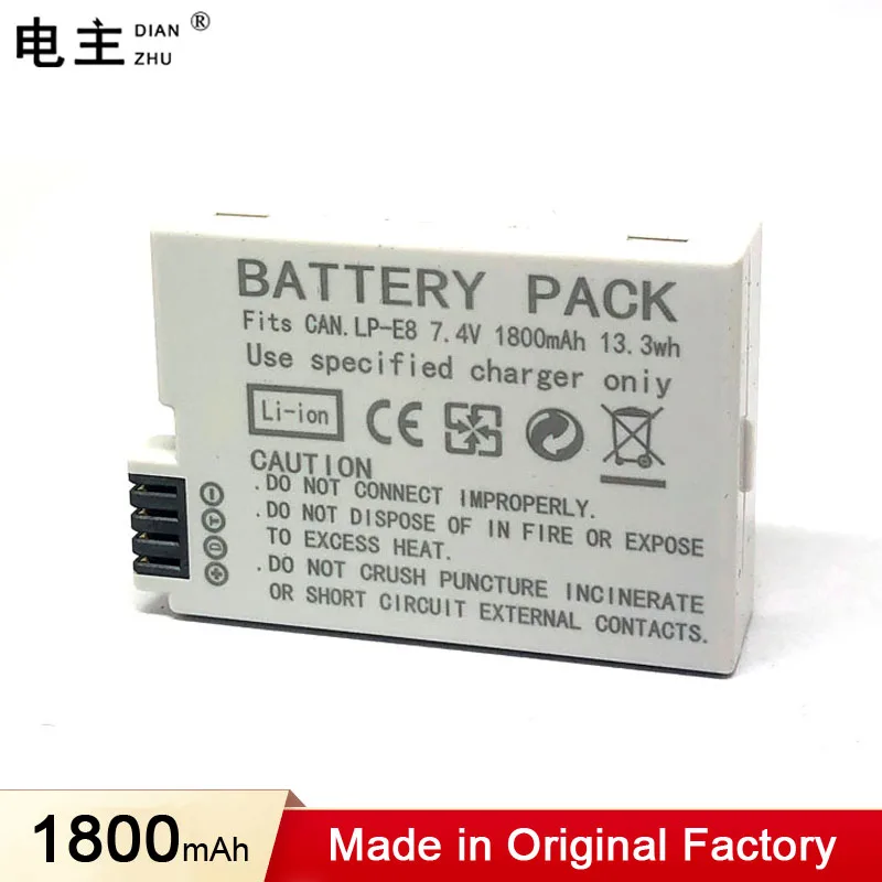 LP-E8 LPE8 LP E8 Battery Charger For Canon EOS 550D 6000D 650D 700D KISS X4 X5 X6i X7i Rebel T2i T3i T4i T5i Camera