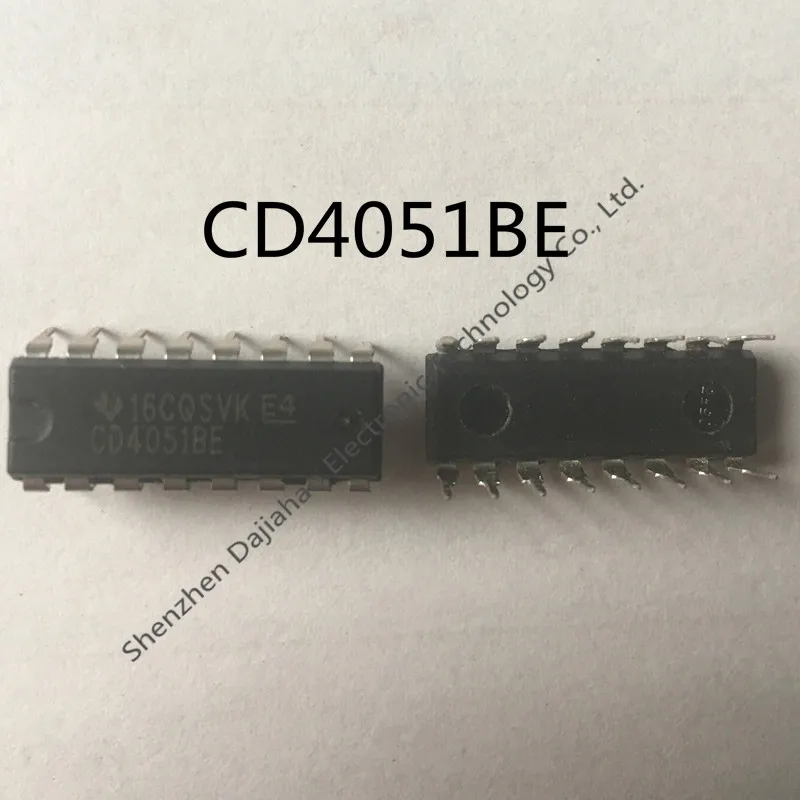 

10 шт./лот cd4051be CD4051BE CD4051 DIP-16 ic chips в наличии