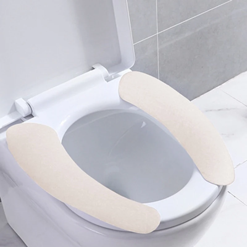 Nordic Universal Toilet Seat Cushion Cover Warm Toilet Seat Cushion Washable Toilet Cover Cushion Covers Toilets Seat Sticker