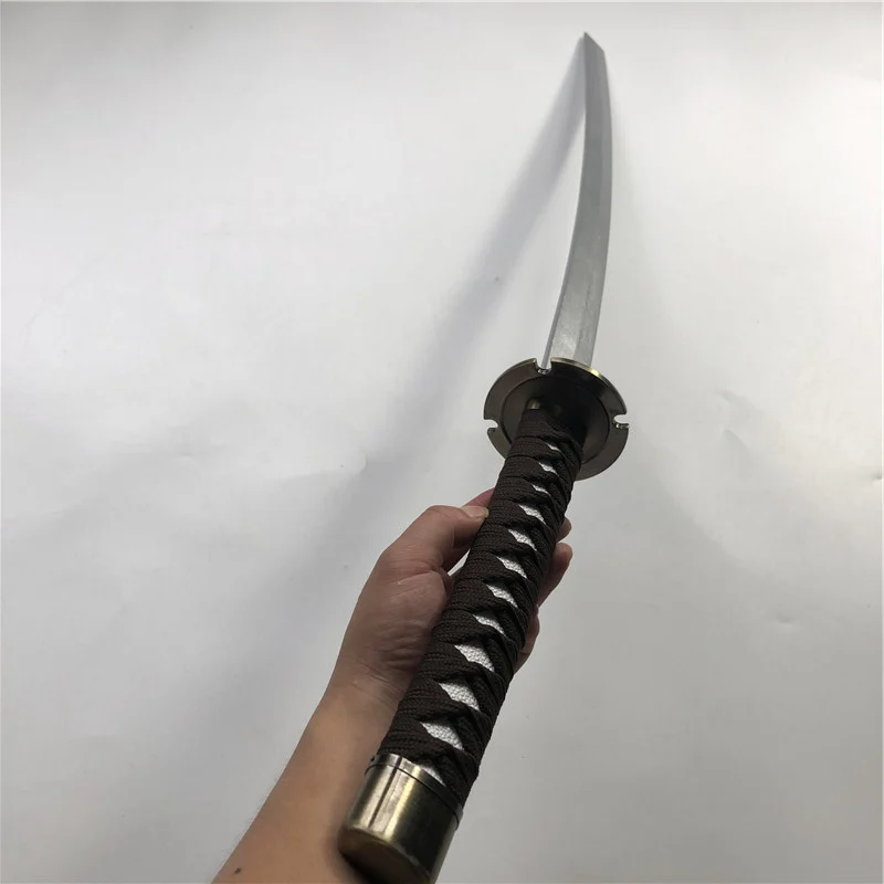 1:1 espada de ferro para cosplay, feito de pu, anime brinquedo, faca ninja, samurai, 100cm