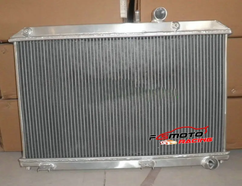 Aluminum Radiator Cooling for 03 -12 Mazda RX-8 RX8 SE17 1.3L Manual 2003 2004 2005 2006 2007 2008 2009 2010 2011 2012