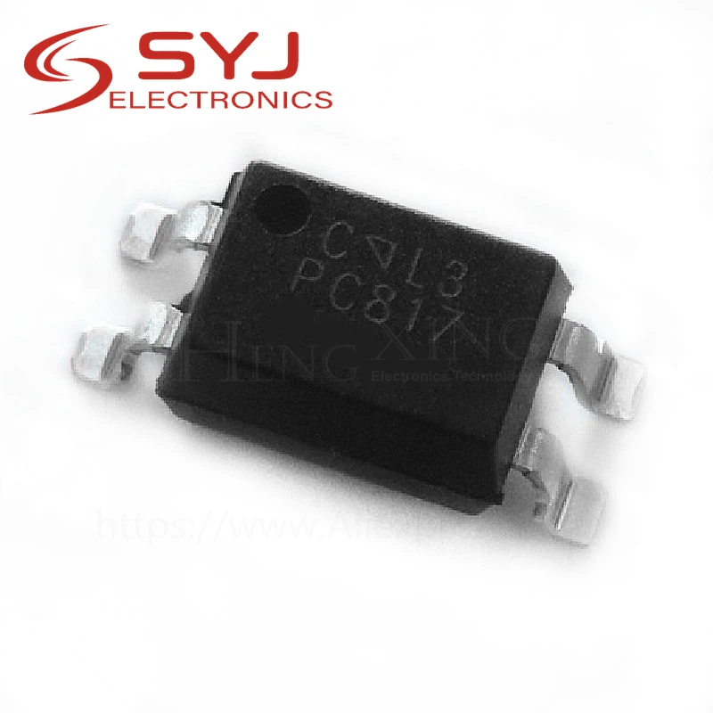 100pcs/lot SMD optocoupler EL817C (PC817) EL817S-C SOP-4 In Stock