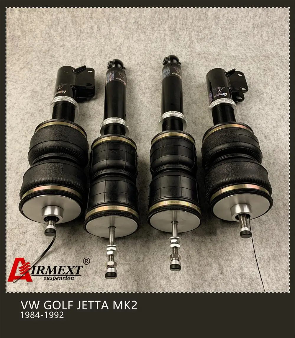 

For VW GOLF JETTA MK2 (1984-1992)/AIRMEXT air strut pack/ airsuspension /Auto parts/chasis adjust/air spring/pneumatic