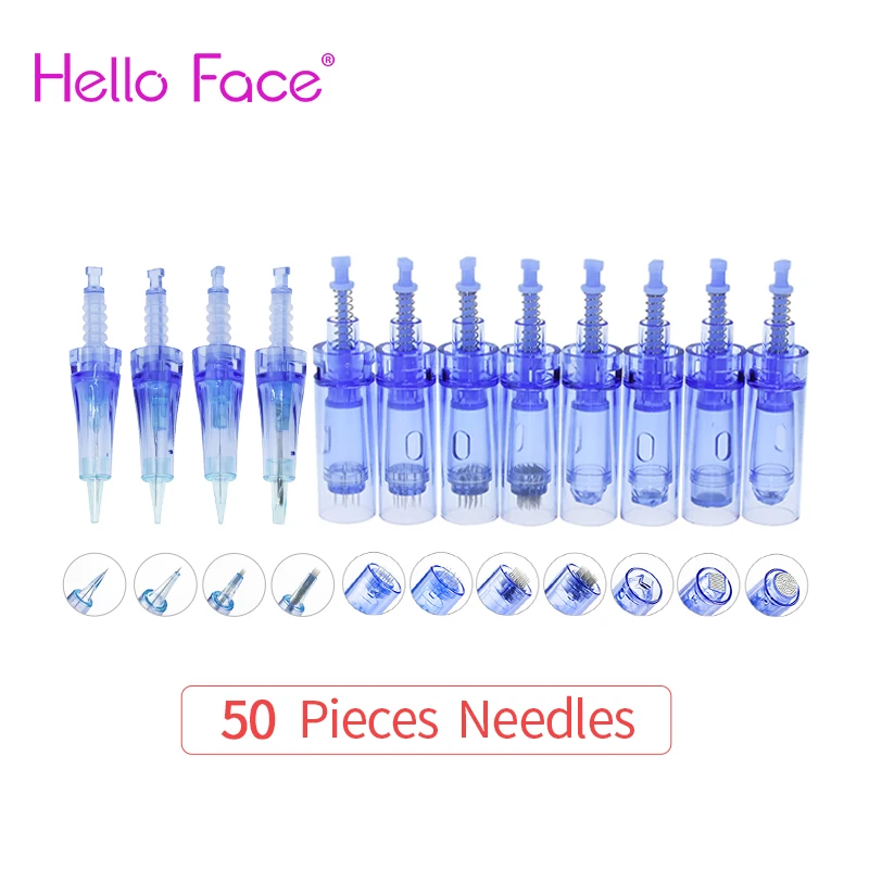 Dr pen A1 Needle 50 PCS dermapen needles spare parts Needle Drag Nano Cartridge For Dr Pen Ultima A1 Pen