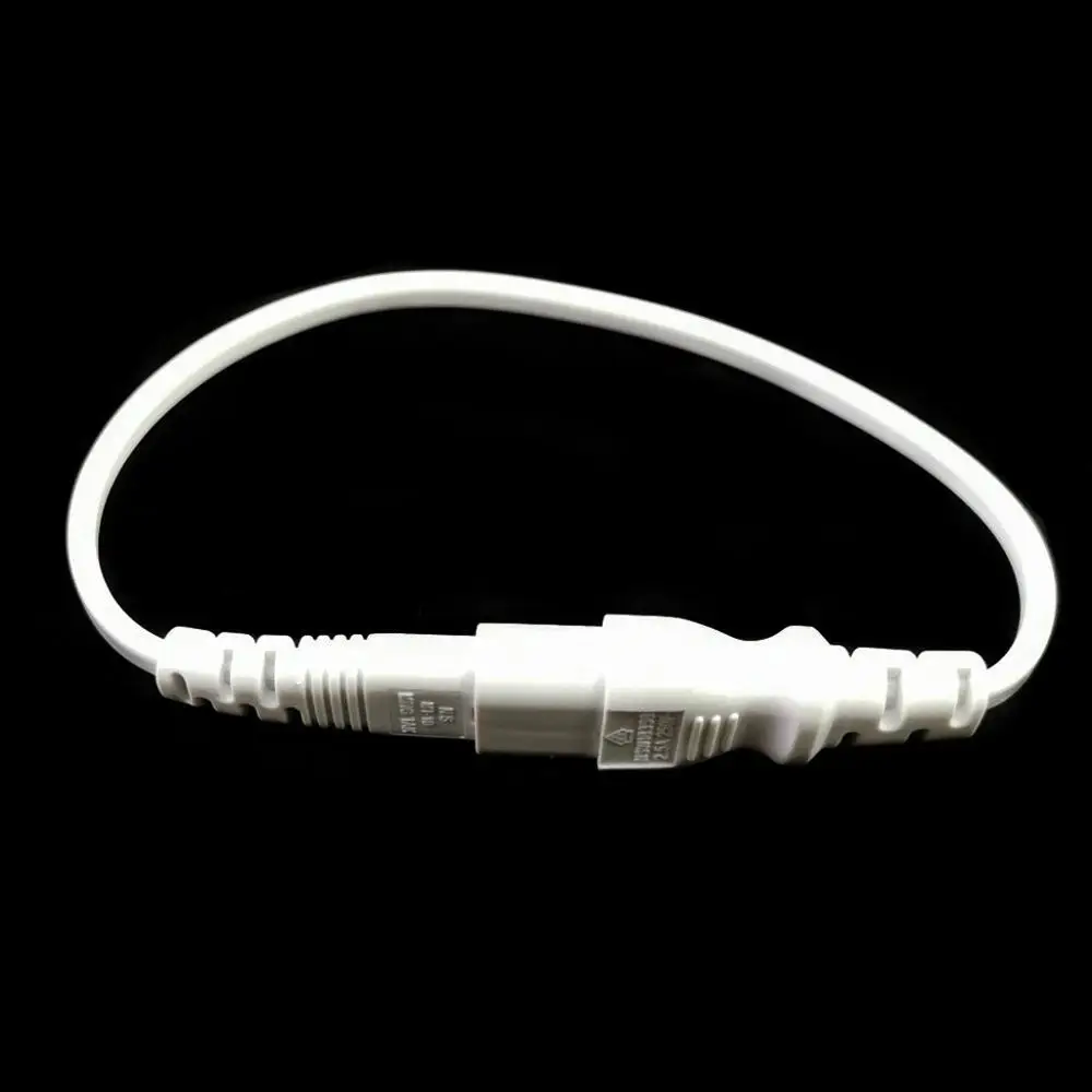 IEC 60320 C8 Plug to C7 Receptacle Male to Female Extension Power Supply Main Adapter Cable 0.3m/1.5m White Color