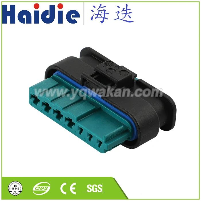 Free shipping 2sets 7pin auto electric wiring harness plug cable unsealed plug connector  872-689-505