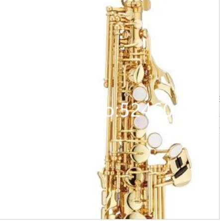 Jupiter  JSS-1000 Soprano Saxophone B-Flat  Straight Gold Lacquered Body musical instrument professional with Case Accessories