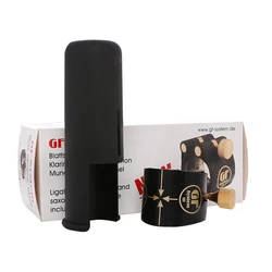 Germany GF ligature and cap Metal SAX hard rubber mouthpiece soprano alto tenor saxophone