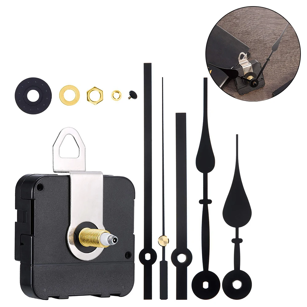 

Quartz Clock Movement Mechanism Hands Wall Repair Tool Parts Silent Kit Set Diy