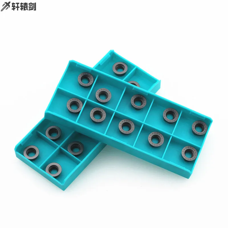 10PCS RDMW10T3MO TT TT9030 RPMT10T3MOE JS Milling Blade Carbide Cutting Lathe Tools