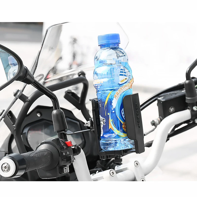 Motorbike Holder Motocycle Bottle Holder Accessories Metal Drinking Cup Bracket Portable Moto Ajustable