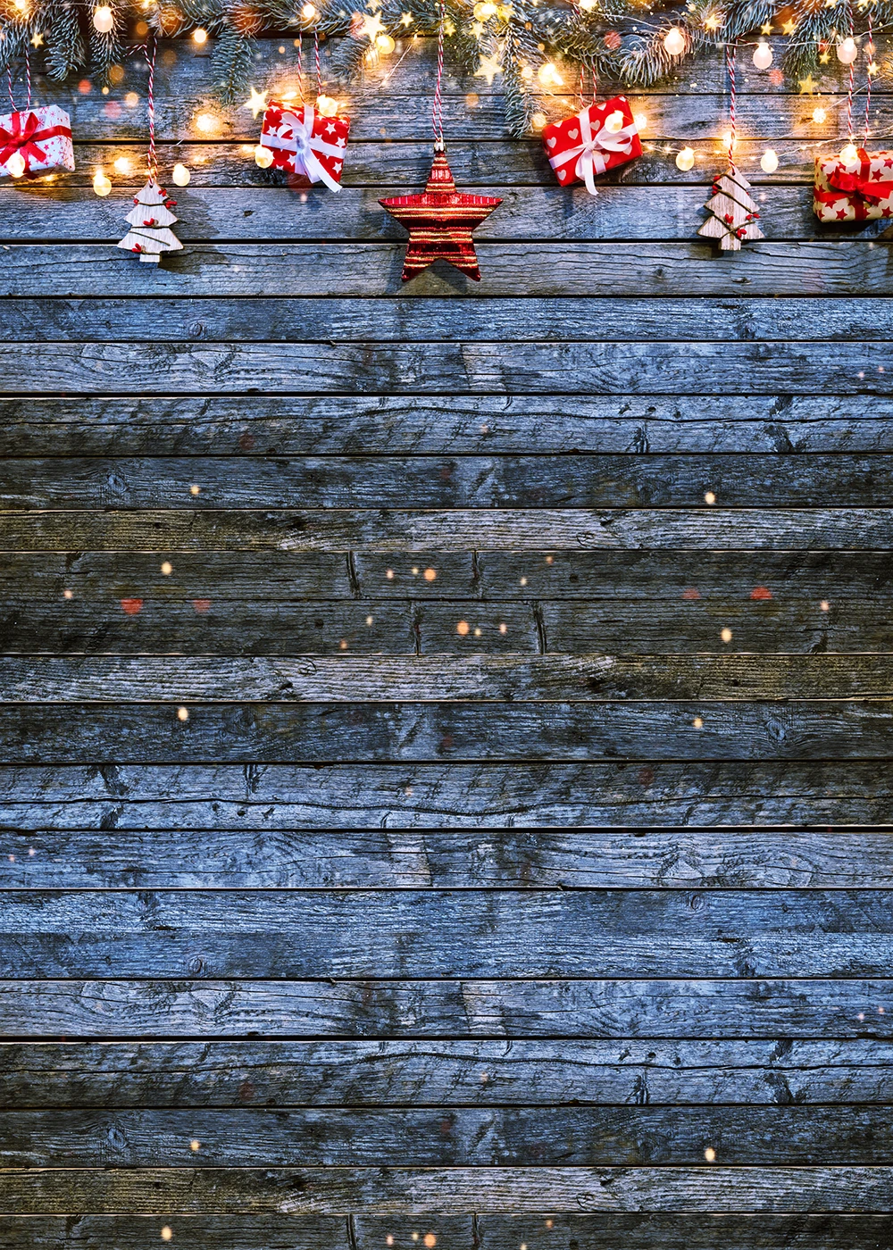 Capisco Christmas Photography Backdrop Wood Background Christmas Decoration for Baby Kid Studio Photo Shoot Prop Photobooth