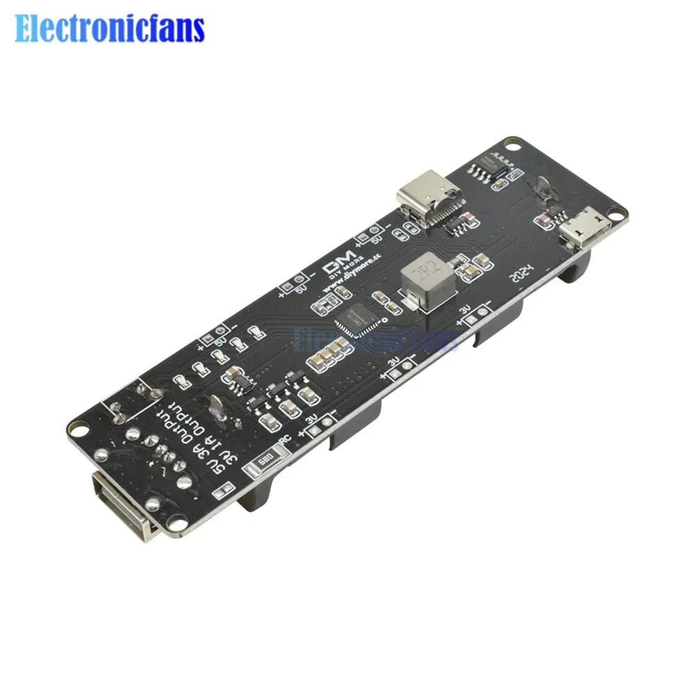 Dual 18650 Lithium-Batterie-Shield V8 Micro-USB-Powerbank-Modul 3V1A 5V 3A für Raspberry Pi Wifi ESP8266 ESP32 Ladevorrichtung – Detail 14