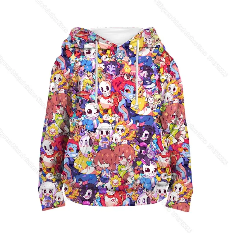 Kinder UNDERTALE Sans Und Papyrus Hoodies Sudadera Frühling Herbst Kinder 3D Cartoon Anime Sweatshirts Jungen Mädchen Kleinkind Pullover