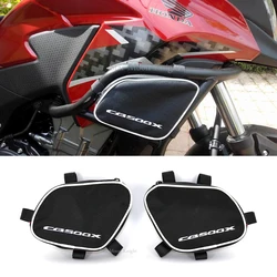 Sacs de cadre de pare-chocs de moto, placement d'outils de réparation, sac étanche, boîte à outils GT pour Honda CB500X, CB 500, X, 2013-2018, 2017