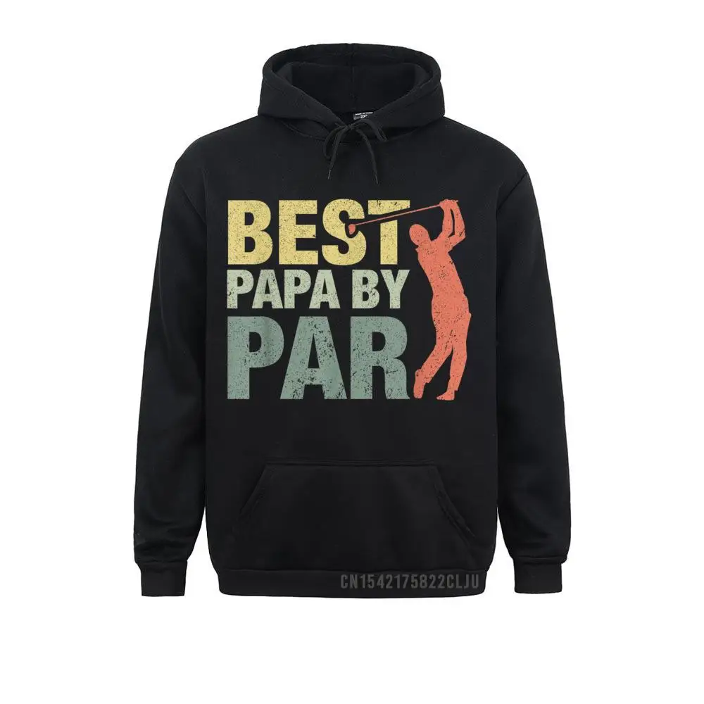 Funny Best Papa By Par Father's Day Golf Hoody Gift Grandpa Warm Casual Hoodies For Men Sweatshirts Simple Style Hoods Coupons