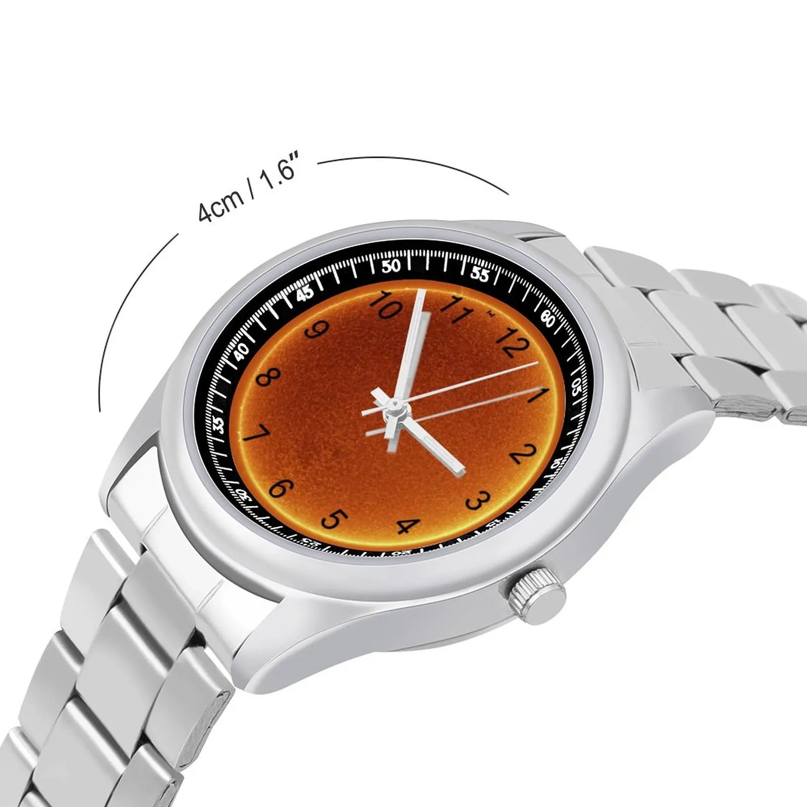 Solar Quartz Watch Cheap Colored Wrist Watch Stainless Men Fitness Design Wristwatch