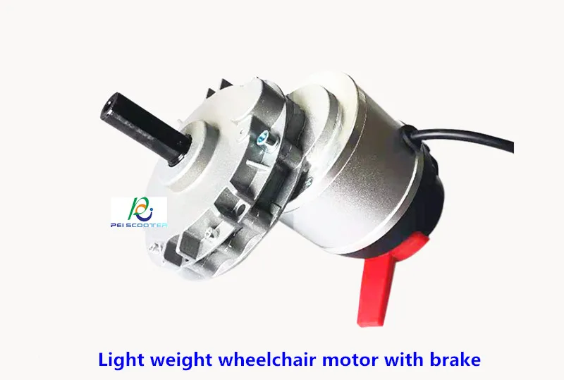 Light Weight Wheelchair motor Brushless with electromagnetism Brake PEWM-162