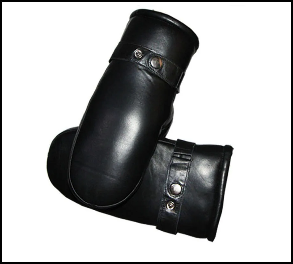 Gants en fourrure pour hommes, gants en laine de mouton, gants en peau de mouton, gants en cuir épais chauds pour l'hiver, Gants en laine et fourrure, 2024 nouveau style, haute qualité authentique