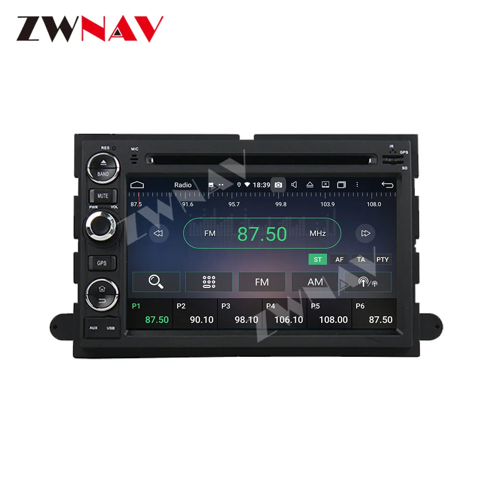 Android 10 PX6 4G+128G Radio Car DVD Player GPS Navi For Ford F150 F350 F450 F550 F250 Fusion Expedition Mustang Explorer Edge