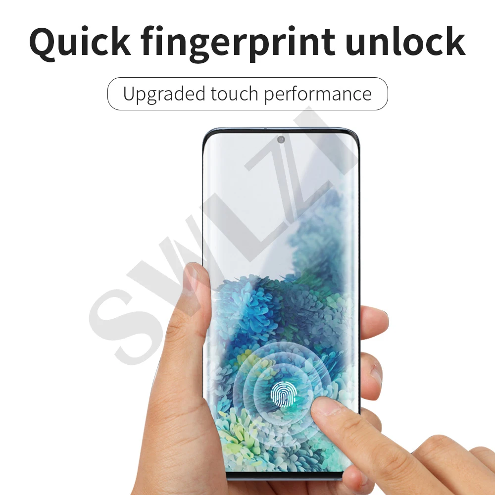 5-1Pcs on the tempered glass for Samsung Galaxy s20 plus s21 FE 5G ultra phone screen protector protective filme