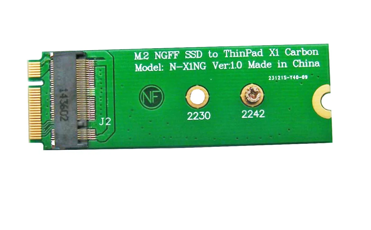 M.2 NGFF SSD Sang ThinkPad X1 Carbon Sổ Tay Giao Tiếp SSD Mới X1 Là Không Có Sẵn