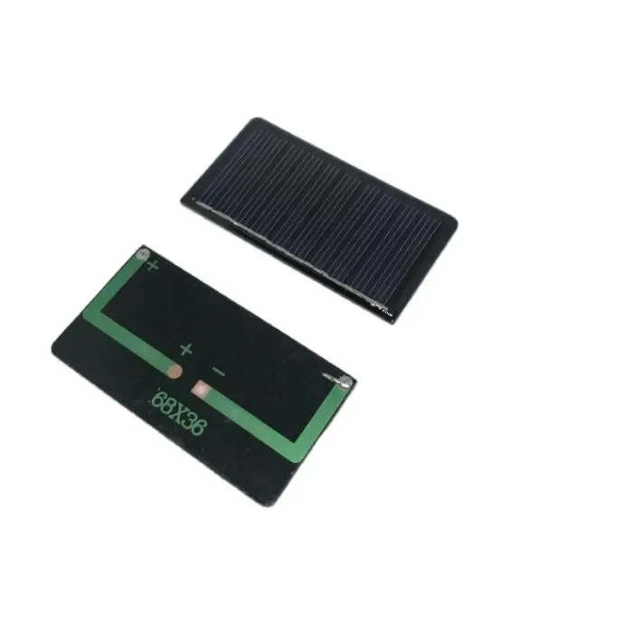 Solar panel High Quality Poly Silicon Mini Epoxy 5V 60ma Diy Solar power toys  20pcs/Lot