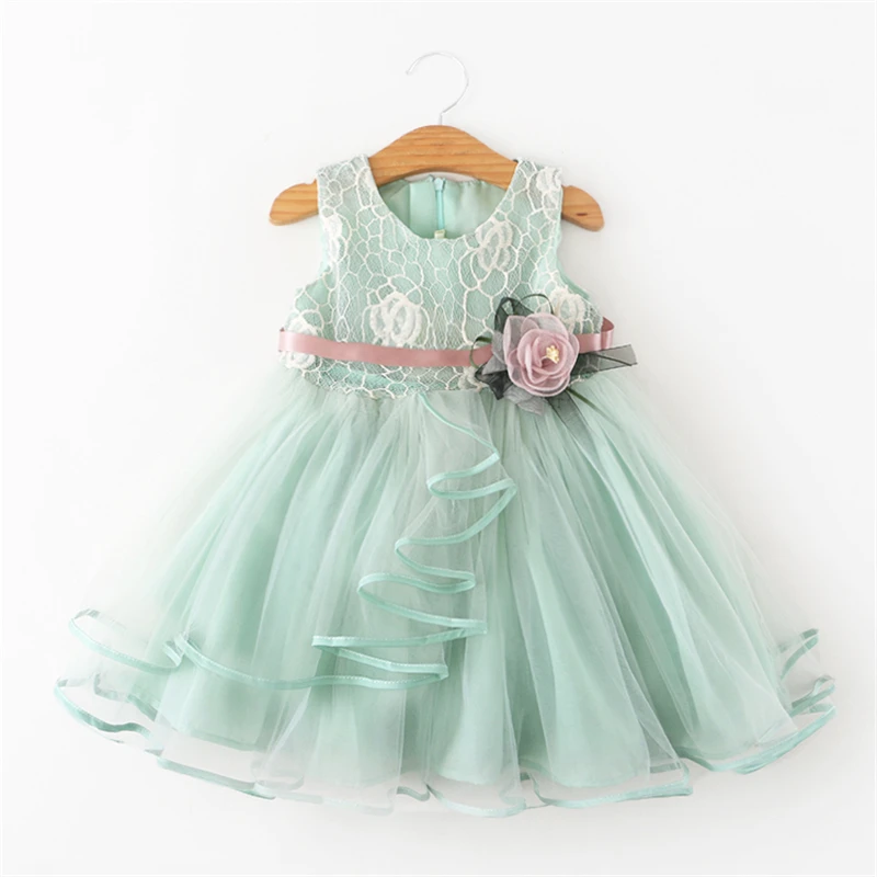 Neonate vestono Costume Casual abiti per bambini per ragazze Flower Baby Dress Girl Party Little Princess Tutu Summer Dress Vestidos