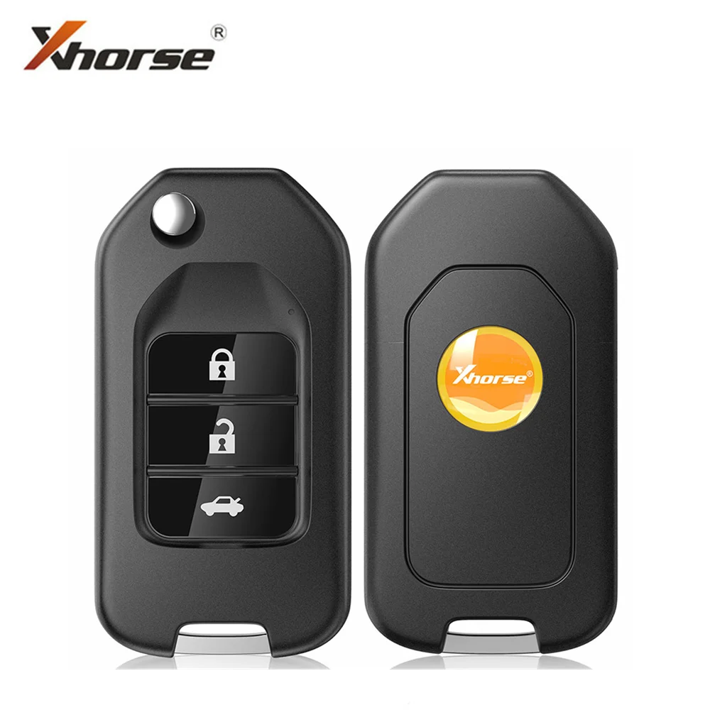 Xhorse Wireless Universal Remote Key VVDI XNHO00EN For Honda FobType XN004 Remote Key 3 Buttons With NXP Chip