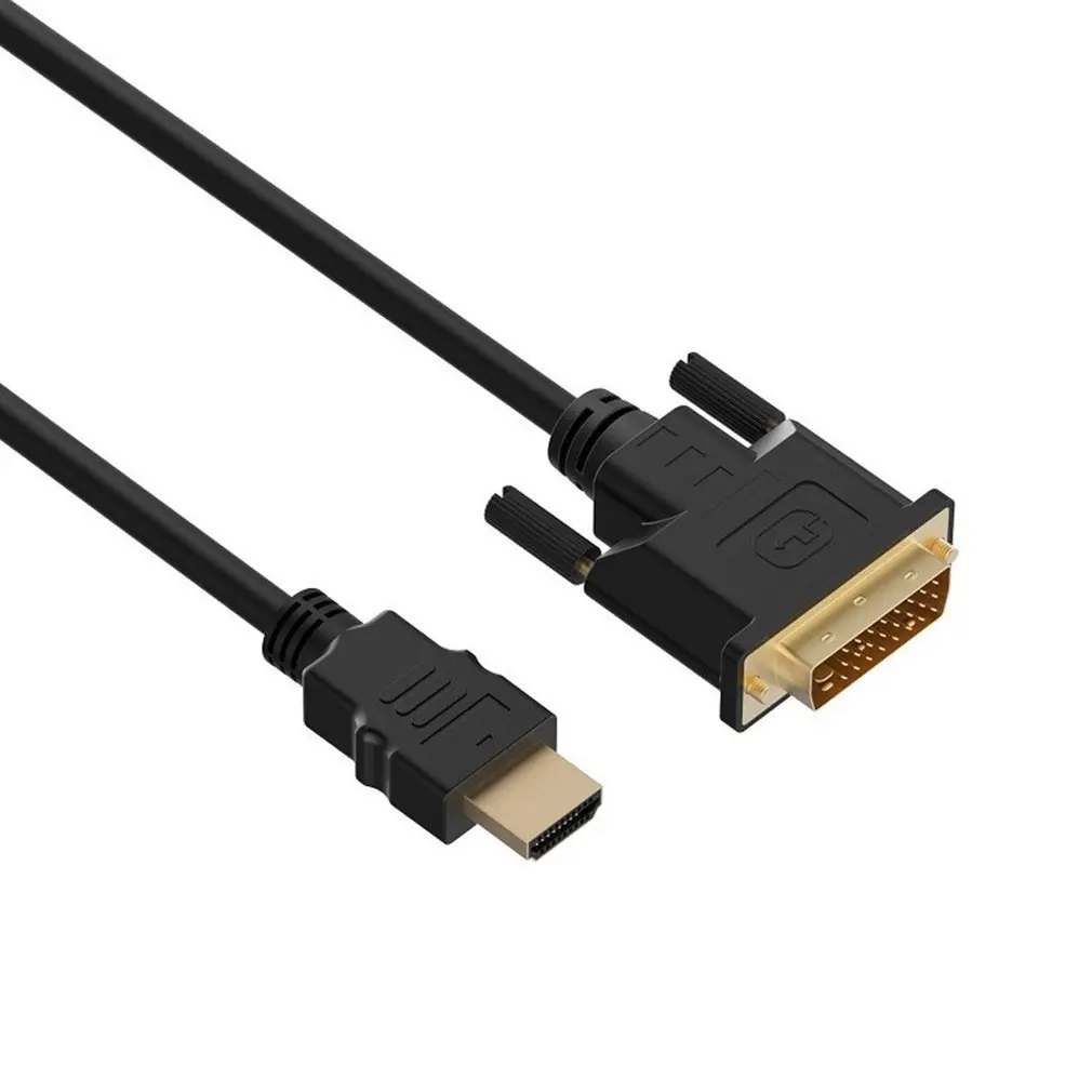Cavo Video adattatore da HDMI a DVI-D-HDMI maschio a DVI maschio a HDMI a DVI cavo 1080p monitor LCD e LED ad alta risoluzione
