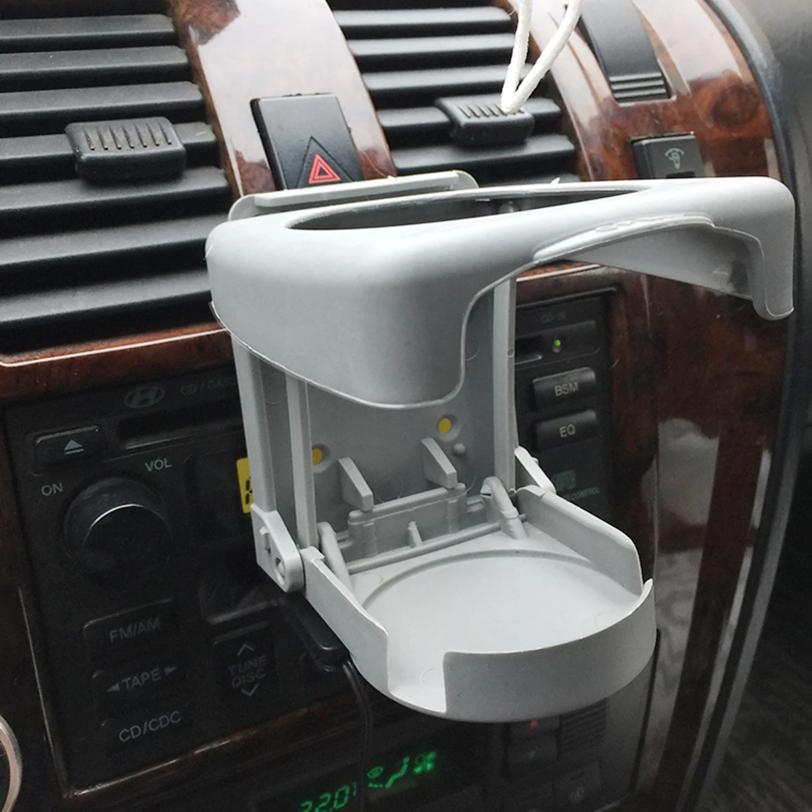 Car Cup Holder Outlet Air Vent Cup Rack Beverage Mount Insert Stand Holder Drink Bottle Stand Container Hook Car Accessories