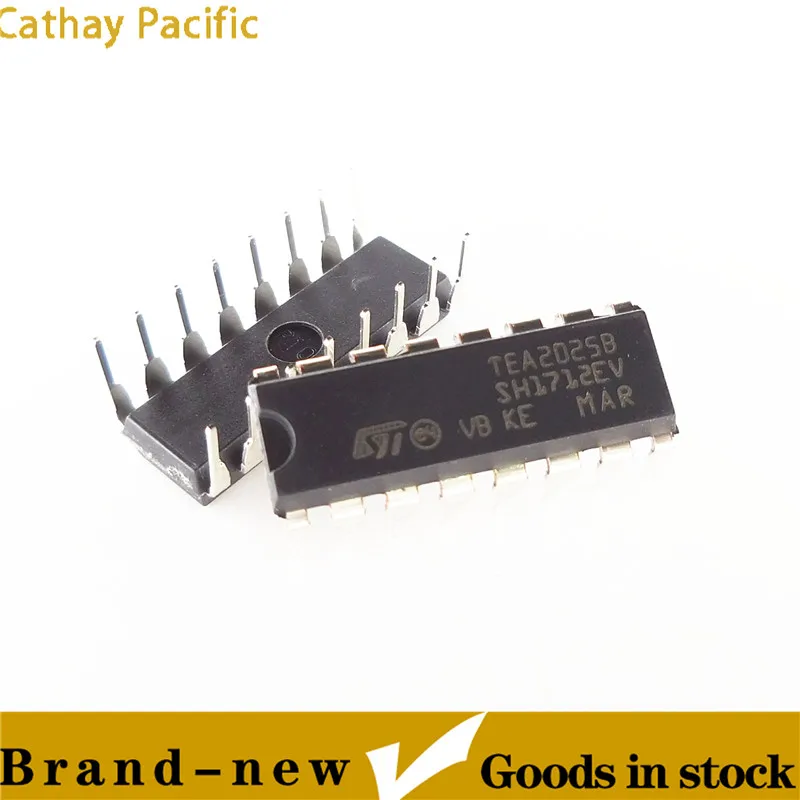 10 Buah/Lot TEA2025B TEA2025 DIP-16 IC AMPLIFIER AUDIO STEREO