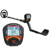 MD-810 professional underground metal detector with waterproof search coil ,lcd display Sensitivity Adjustable Treasure Finder