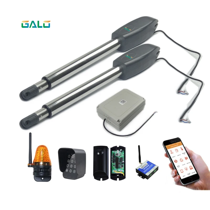 GALO PKM-C02 Heavy Duty Automatic Swing Gate Opener Operator Use For Heavyweight Gate Of The Family Factory