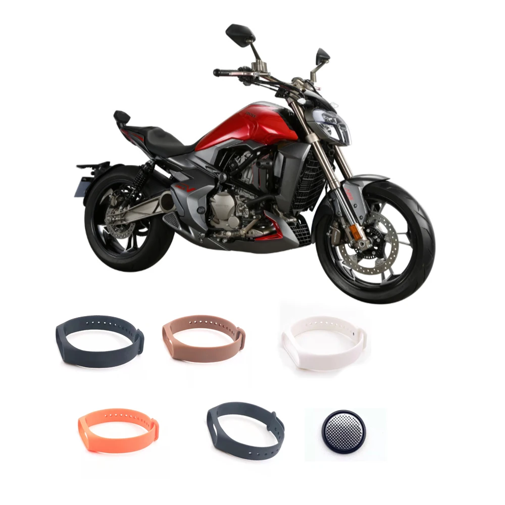 Motorcycle Induction Battery Induction Key Rubber Ring Bracelet Version Belt Accessories FOR ZONTES  ZT 310V 310 V