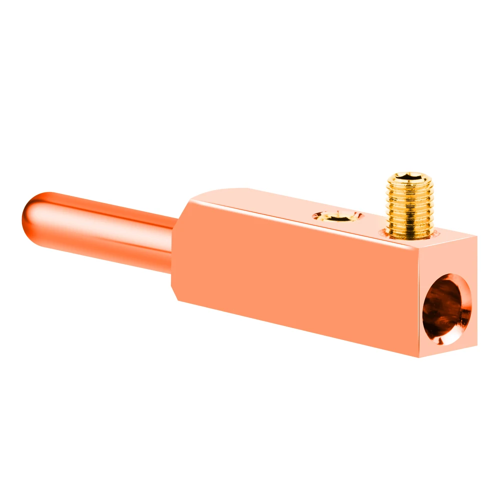 Monosaudio E104/F104 Pure Copper EU version Power Plug European Male connector Schuko supply cable jack+IEC Female Plug