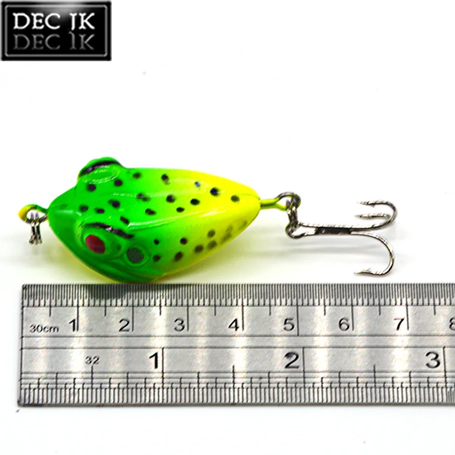 1PCS Sea Artificial Fake Baits Trolling Poper Frog Hard Lures For Fishing Supplies Swimbait Pike Jerkbait Laser Bait Topwater