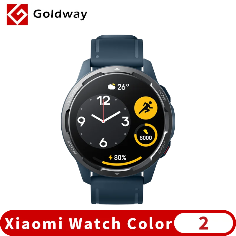 

Смарт-часы Xiaomi Watch Color 2, 1,43 дюйма, AMOLED, 60 Гц