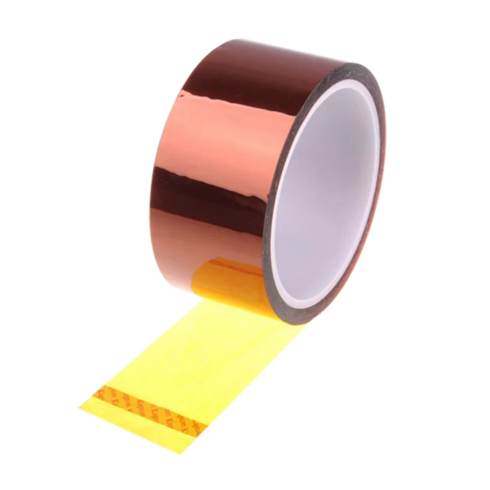 33M(100ft) Polyimide Gold BGA Tape Heat Tape Thermal Insulation Tape High Temperature Resistant Tape