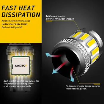 10 T10 LED W5W Canbus 194 168 汽車楔形示廓燈 6500K 白色 無故障 LED 燈泡,適用於寶馬、奔馳、大眾、奧迪、現代 10 最佳銷售 BMWLED燈 - №10