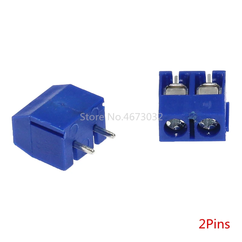 10pcs KF301-5.0-2P KF301-3P Pitch 5.0mm KF301-2P Straight Pin PCB 2 Pin 3 Pin 4Pin Screw Terminal Block Connector