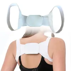 Support dorsal ergonomique, redressement de la posture, réglable, pour le haut du dos