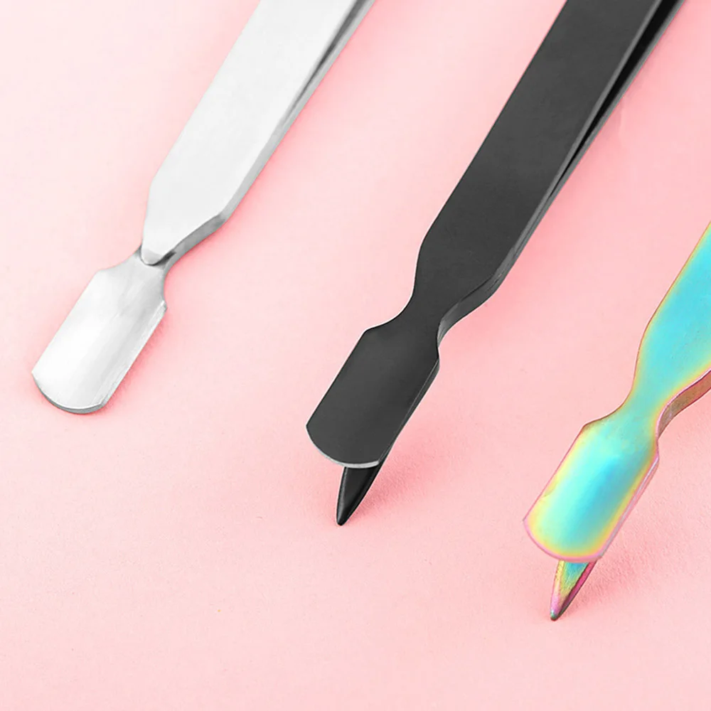 Acrylic Nail C Curve Pincher Pinching Tool Clamp Shaping Tweezers Nails Extension Clips Multi Function Tool