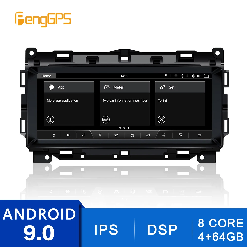 

10.25"Android 9.0 for Jaguar F-PACE 2016 2017 2018 GPS Navigation Car Radio DVD Player 2 Din Stereo AM/FM 8 Core IPS Headunit ab