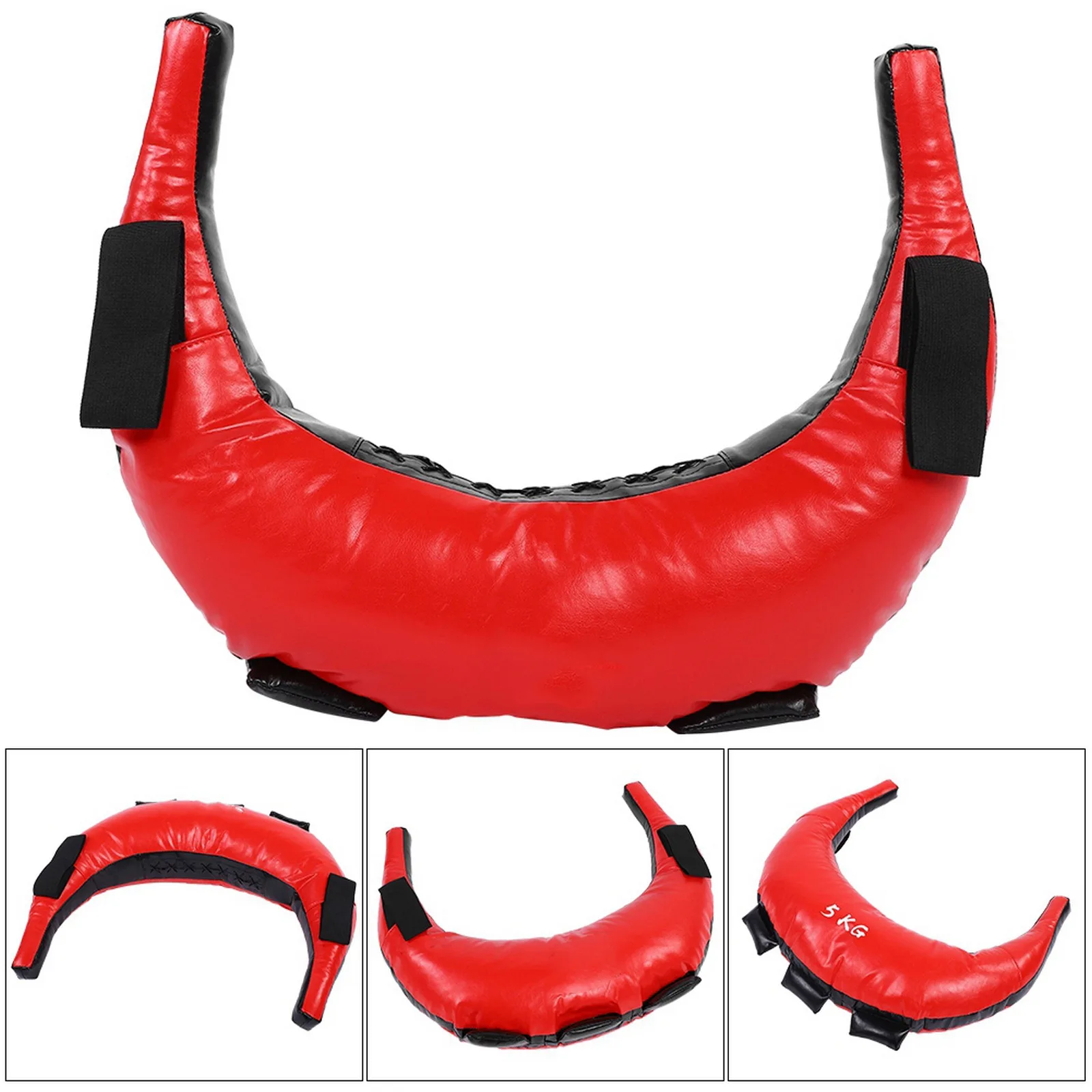 New PU Boxing Training Bulgarian Power Bag Muay Thai Training Sand Sandbag 5-25KG Boxing Power Bag Empty Bag