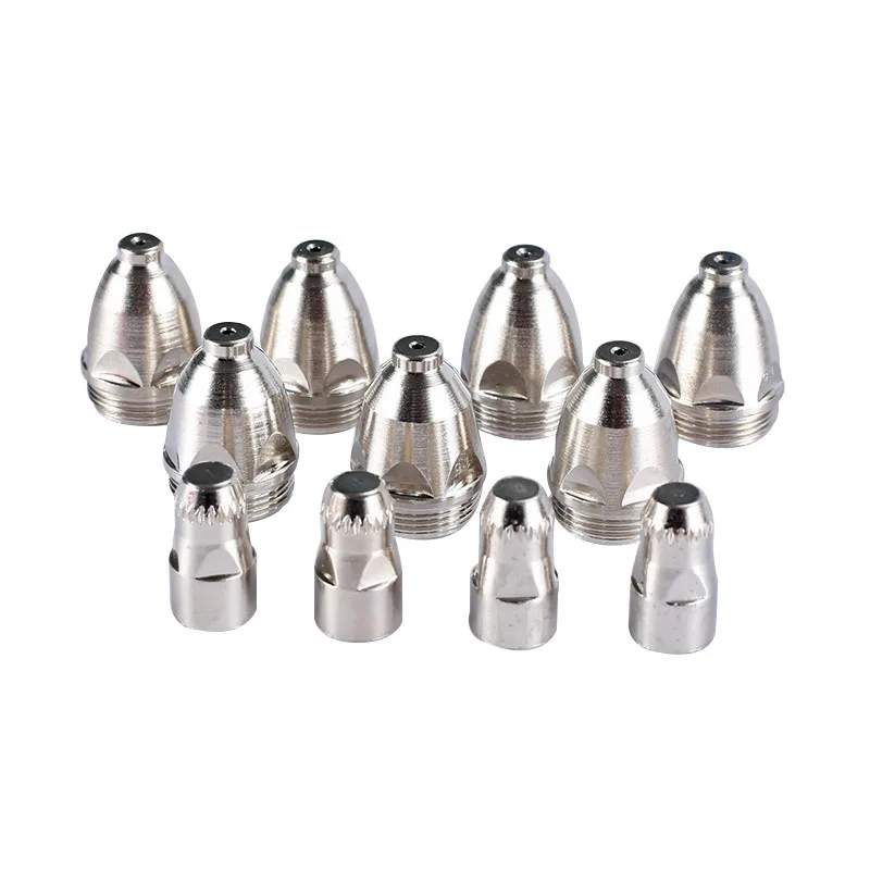 20pcs/Lot Premium P80 Plasma Cutting Torch Consumable Cutting 60A 80A 100A P80 CNC Plasma Torch Tip Electrode Nozzle